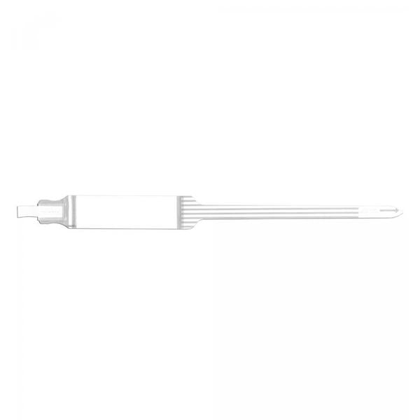 Wristband Identification Safeguard Tri-Laminate White Adult 250/Box